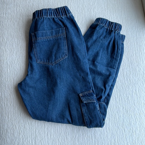 Denim Cargo Jogger Pants - Picture 5 of 5